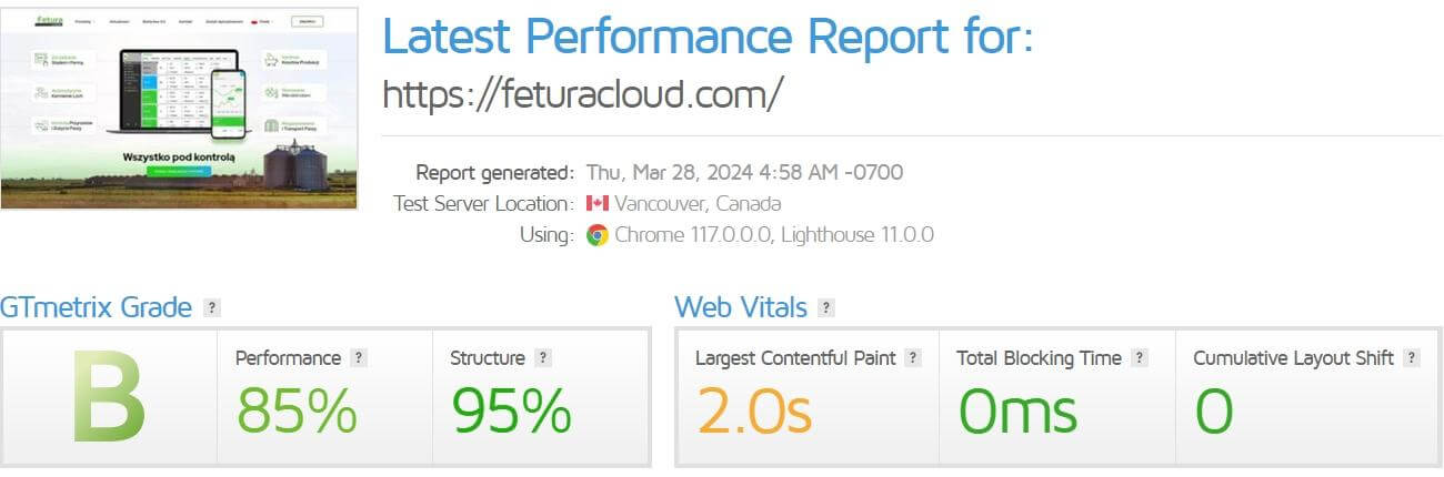 Wynik po optymalizacji